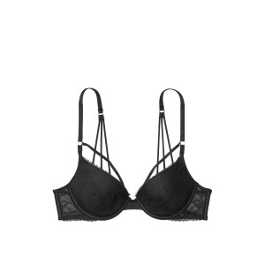 Бюстгальтер Victoria's Secret Very Sexy push-up Black Bra