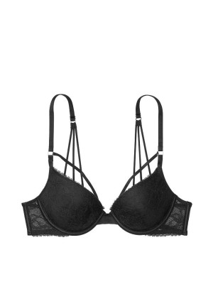Бюстгальтер Victoria's Secret Very Sexy push-up Black Bra