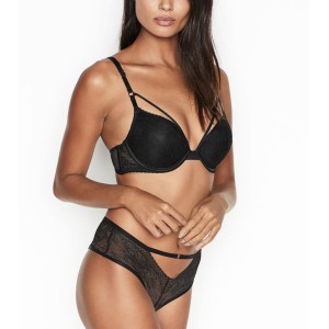 Бюстгальтер Victoria's Secret Very Sexy push-up Black Bra