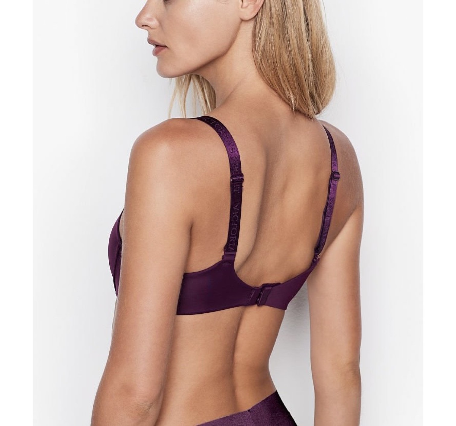 Бюстгальтер Victoria's Secret T-shirt Lightly Lined Dark Raspberry