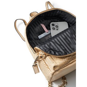 Рюкзак Victoria's Secret The Victoria Small Gold Backpack