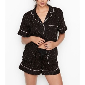 Піжама Victoria's Secret Cotton Short PJ Set mini dot