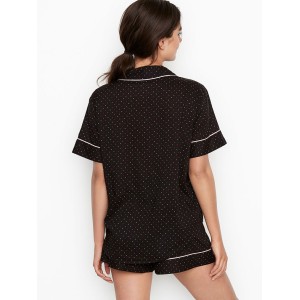 Піжама Victoria's Secret Cotton Short PJ Set mini dot