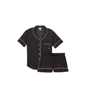 Піжама Victoria's Secret Cotton Short PJ Set mini dot