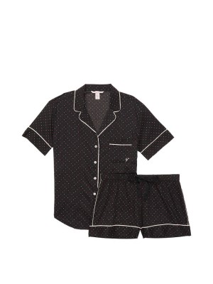 Піжама Victoria's Secret Cotton Short PJ Set mini dot