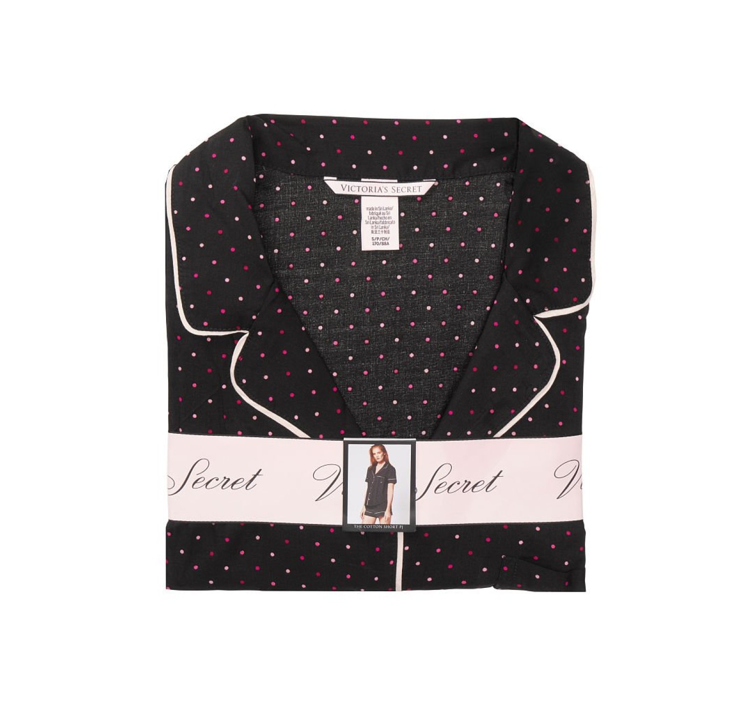 Піжама Victoria's Secret Cotton Short PJ Set mini dot