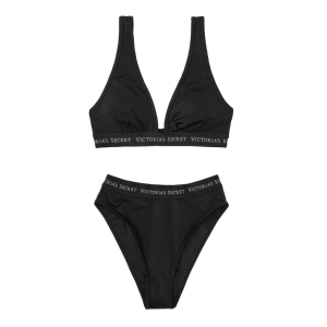 Купальник VS Sydney Logo Strap Plunge top &  Cheeky