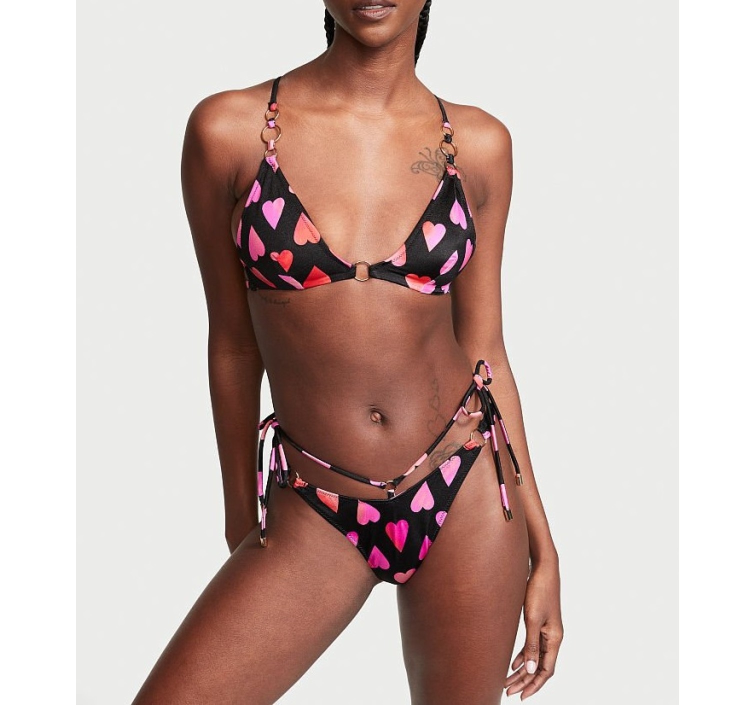 Купальник треугольники Ombre Heart Triangle Bikini