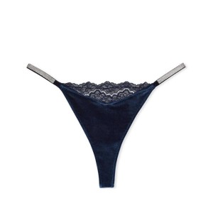 Комплект белья Виктория Сикрет Very Sexy  Velvet Blue Push-up Bra set