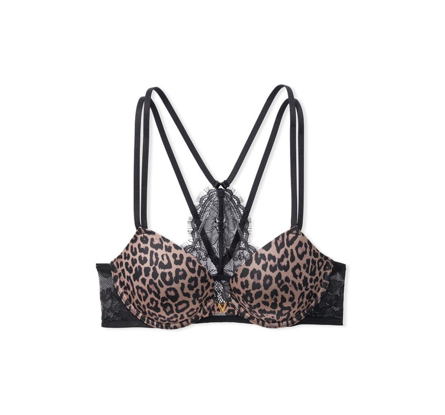 Комплект білизни Victoria's Secret Very Sexy Black Lace push-up bra