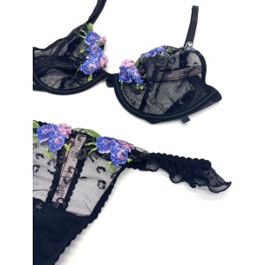 Комплект белья Very Sexy Unlined Flower Lace Bra set