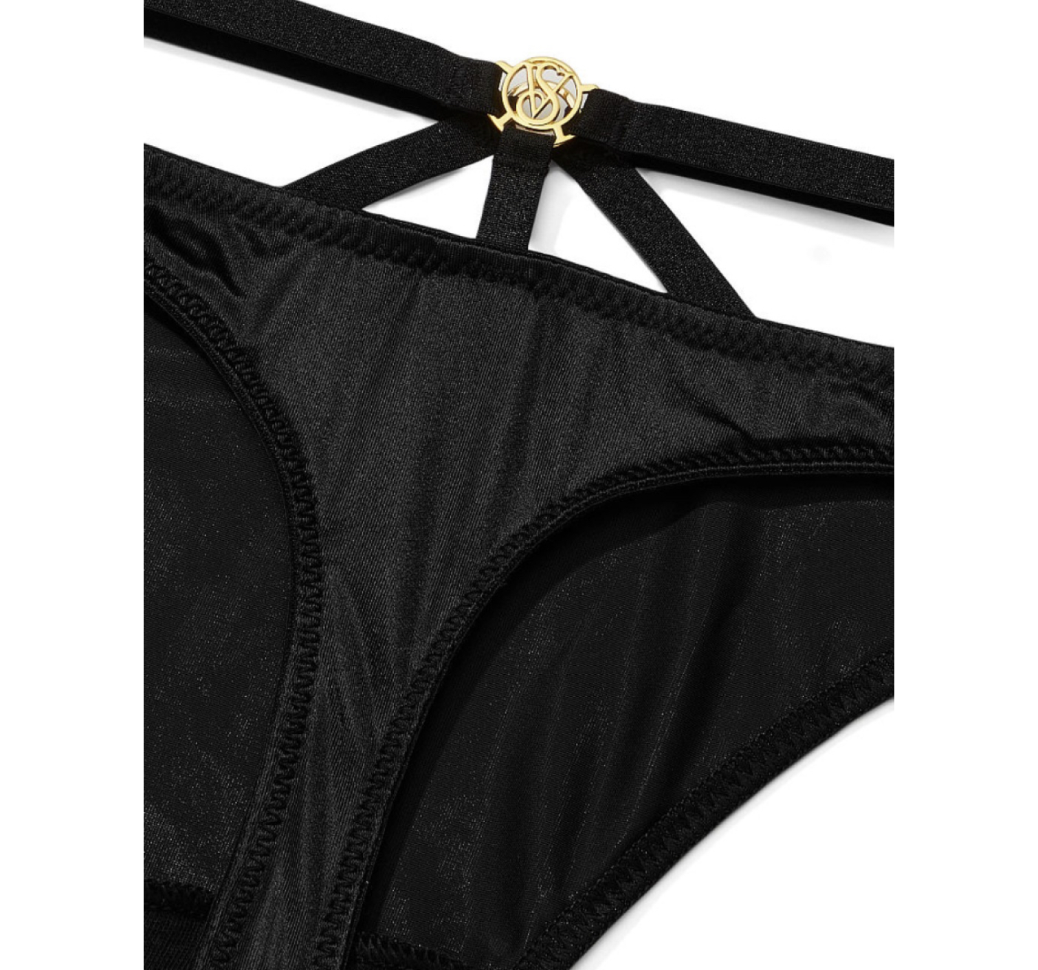 Комплект белья Victoria’s Secret Very Sexy Black Lace push-up bra