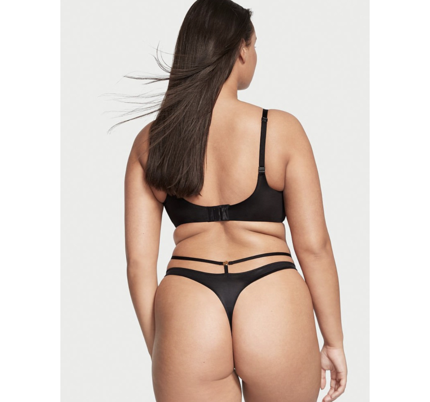 Комплект белья Victoria’s Secret Very Sexy Black Lace push-up bra
