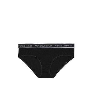 Трусики Logo Cotton Hiphugger Panty Black