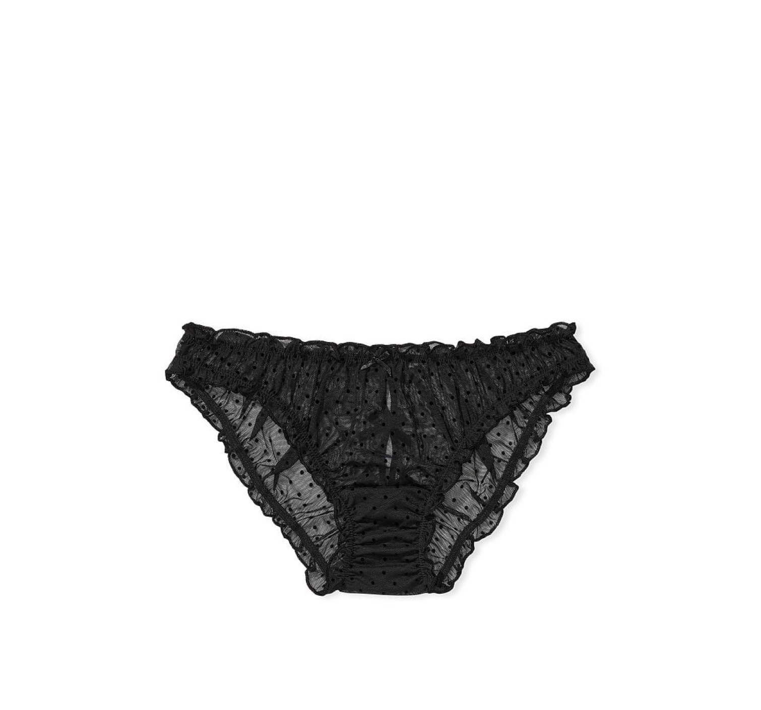 Трусики Ruffle Black Cheekini Panty