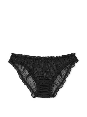 Трусики Ruffle Black Cheekini Panty