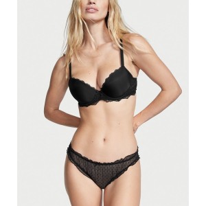 Трусики Ruffle Black Cheekini Panty