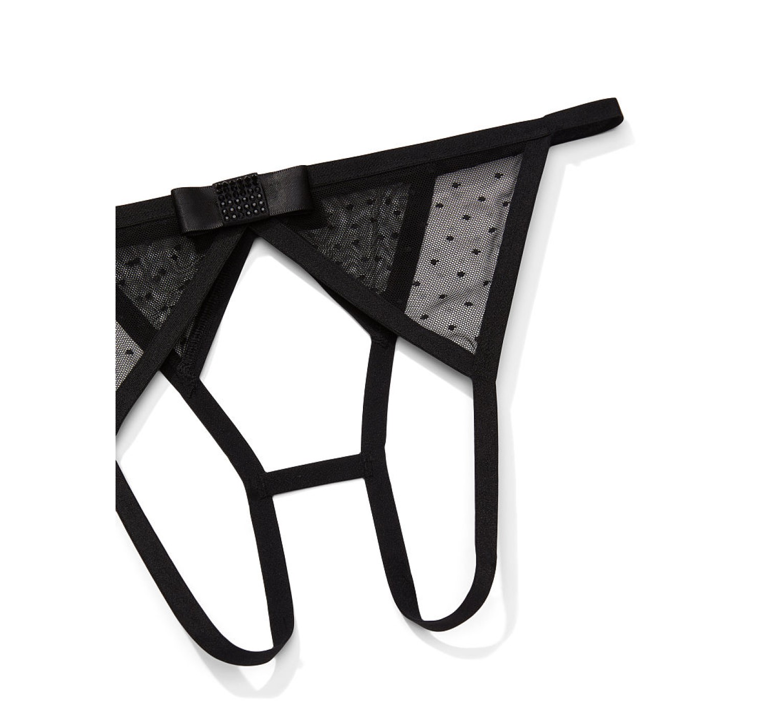 Комплект Very Sexy Open Cup Demi Bow Unlined Balconet Black Set