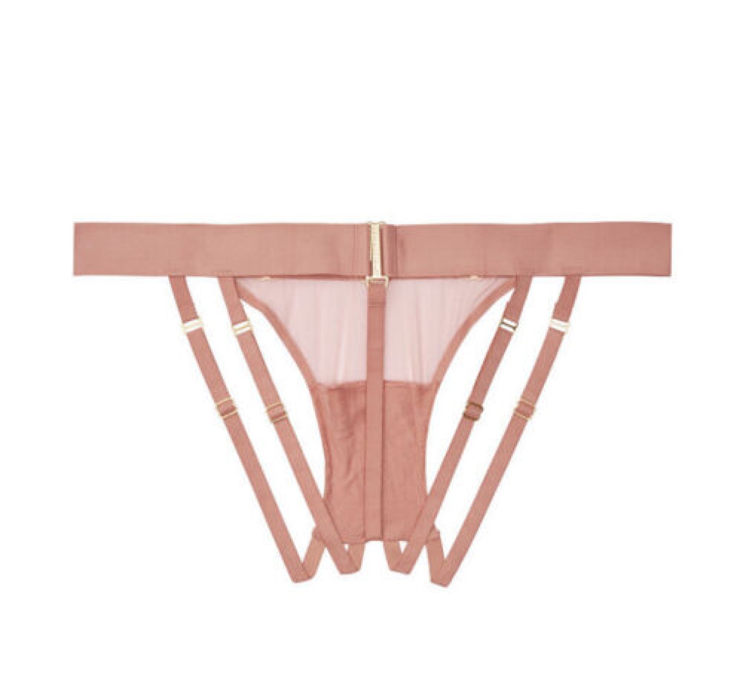 Трусики Victoria’s Secret Very Sexy Strappy Brazilian panty Demure Pink