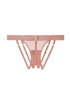 Трусики Victoria’s Secret Very Sexy Strappy Brazilian panty Demure Pink