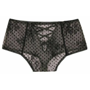 Комплект Dream Angels Unlined Dot Black Lace Bra Set