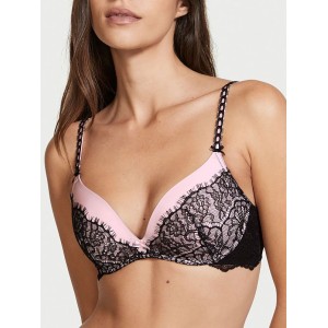 Комплект Dream Angels Pink Lace Push Up Bra Set