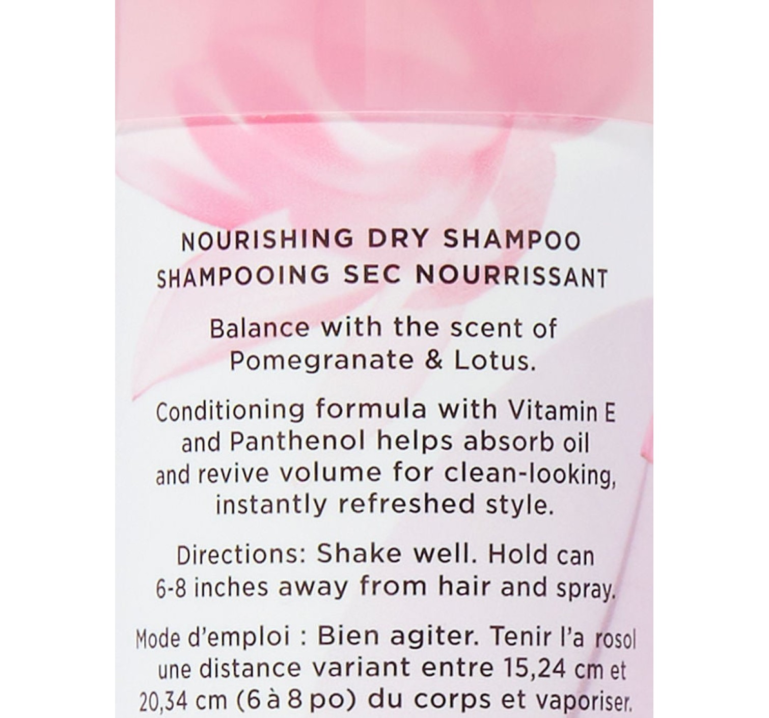 Сухой шампунь для волос Dry Shampoo Pomegranate & Lotus BALANCE