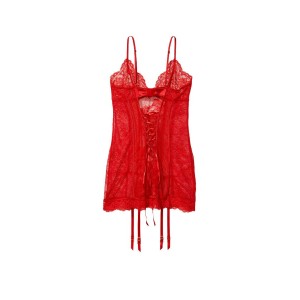 Пеньюар Triangle Lace-Up Garterslip Lipstick