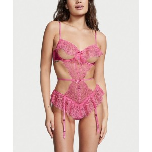 Боди Very Sexy Pink Lace Peekaboo Teddy