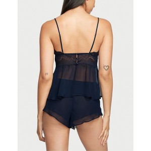 Стильна піжама Stretch Lace Chiffon Cami Set