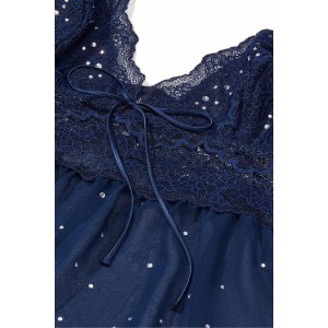 Стильна піжама Stretch Lace Chiffon Cami Set