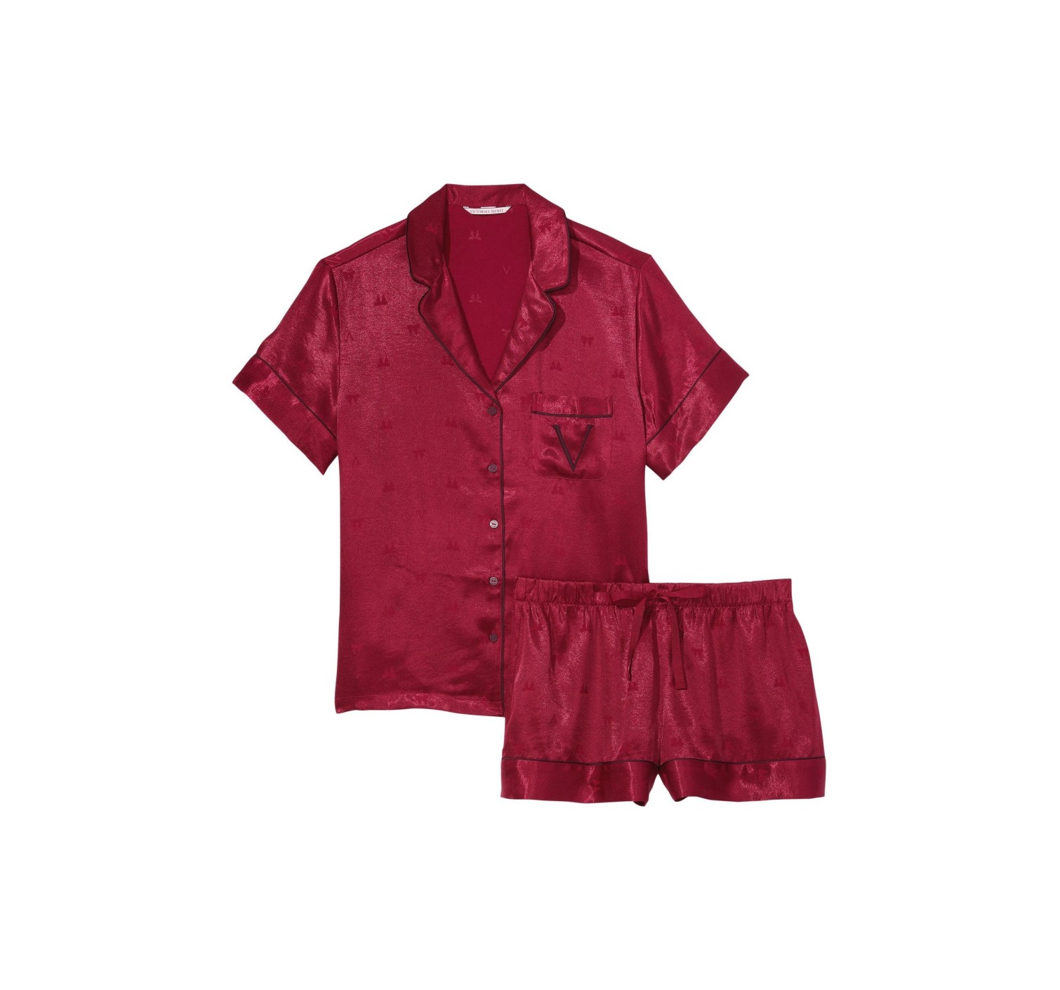 Пижама Lux Satin Kir Short Pyjamas