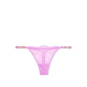 Трусики Very Sexy Lilac Gold Strap Thong panty