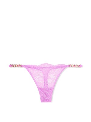 Трусики Very Sexy Lilac Gold Strap Thong panty