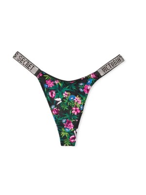 Трусики Very Sexy Thong Shine Strap Floral Print