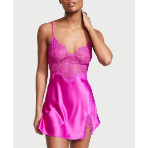 Пеньюар Very Sexy Magenta Lace Plunge Slip