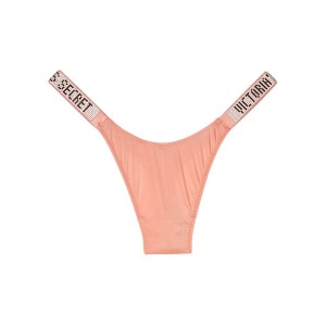 Трусики Very Sexy Shine Strap Thong panty ROSE TAN