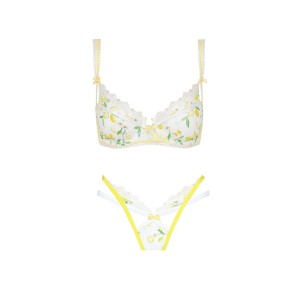 Комплект VS FOR LOVE & LEMONS Lemon Daisy Underwire Bra