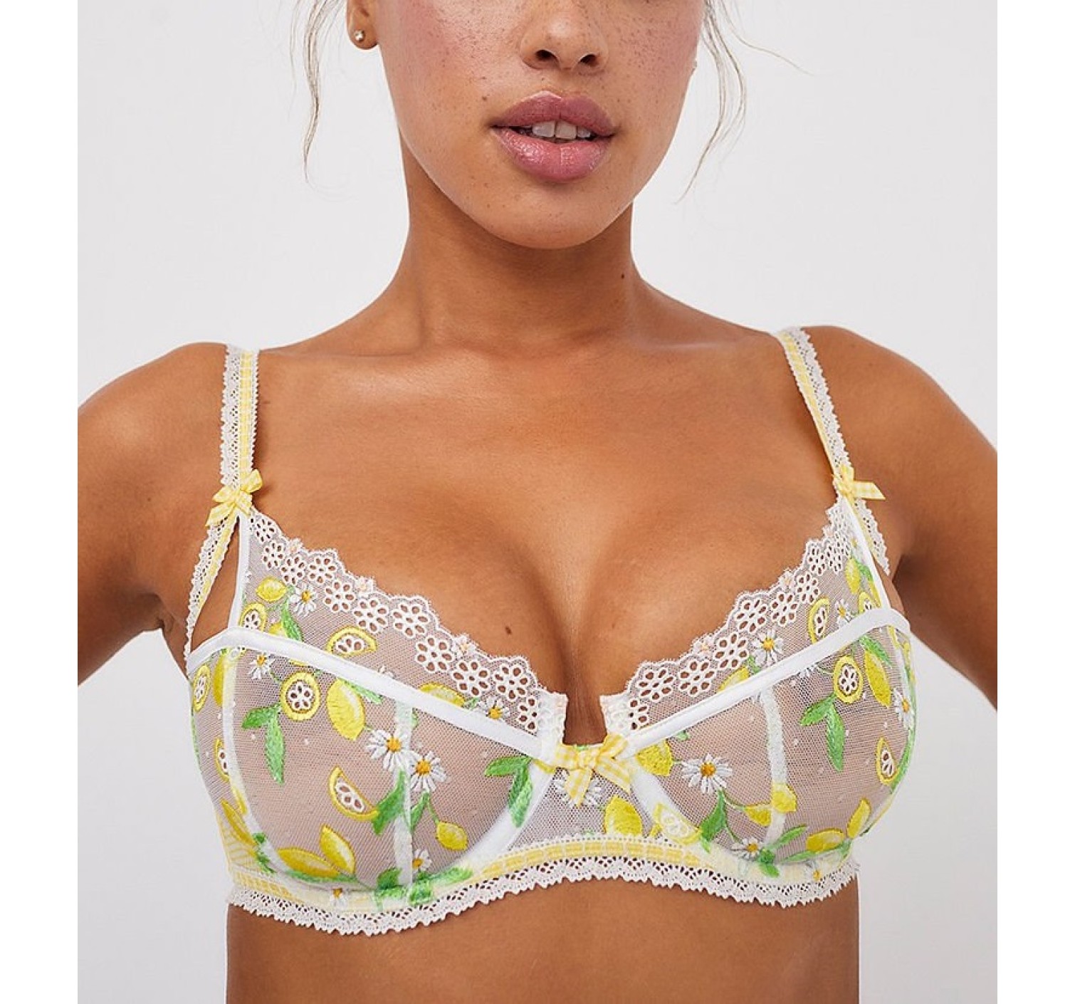 Комплект VS FOR LOVE & LEMONS Lemon Daisy Underwire Bra
