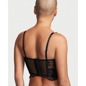 Комплект Bombshell Add-2-Cups Push-Up Corset Top Lacy Plaid