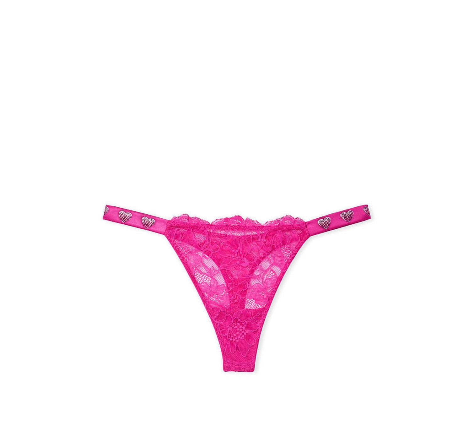 Комплект Shine Strap Lace Fuchsia Frenzy Push-Up Bra Set