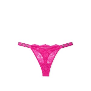 Комплект Shine Strap Lace Fuchsia Frenzy Push-Up Bra Set