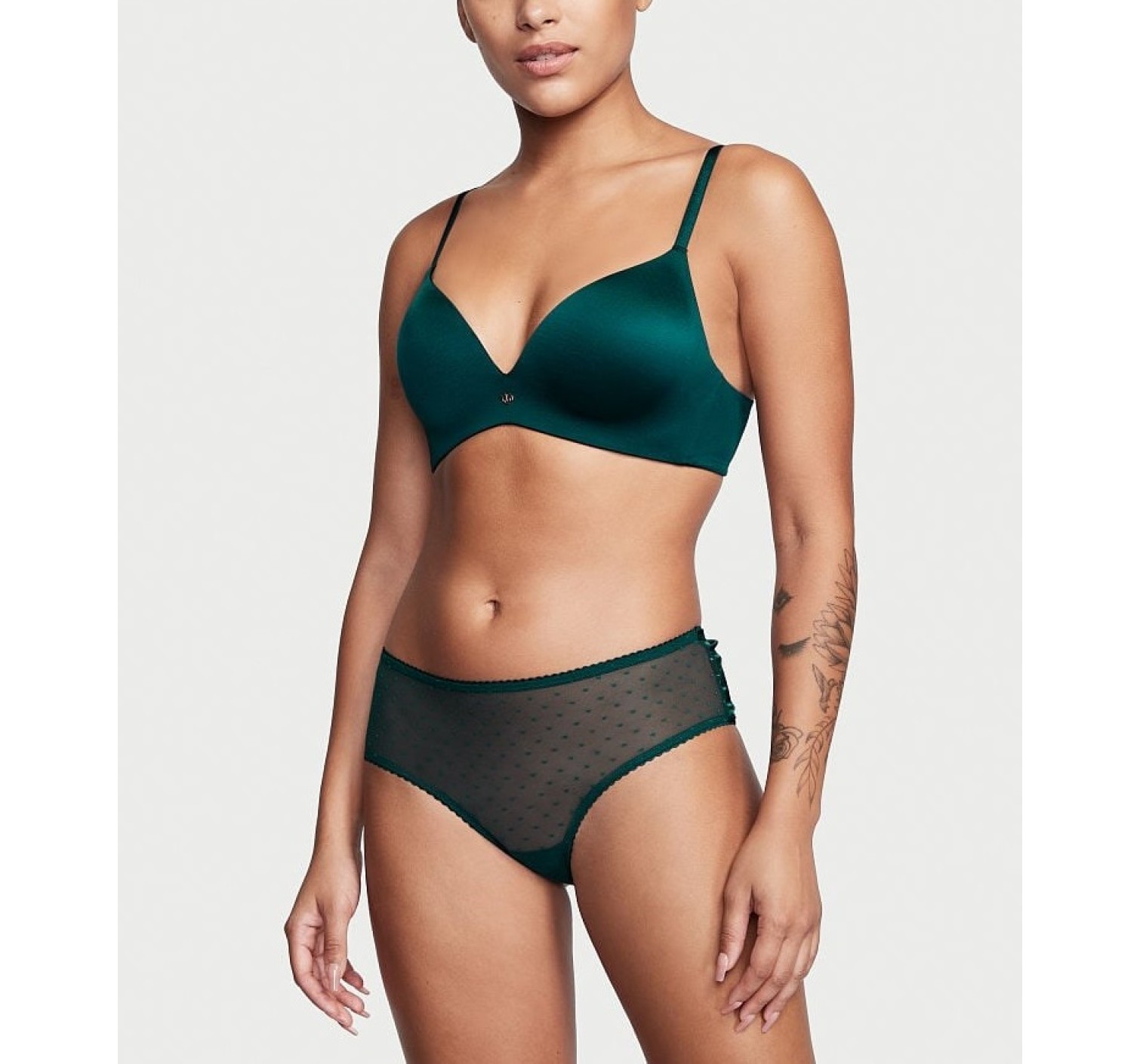 Трусики Very Sexy Cheeky Ouverte Bow Green Panty