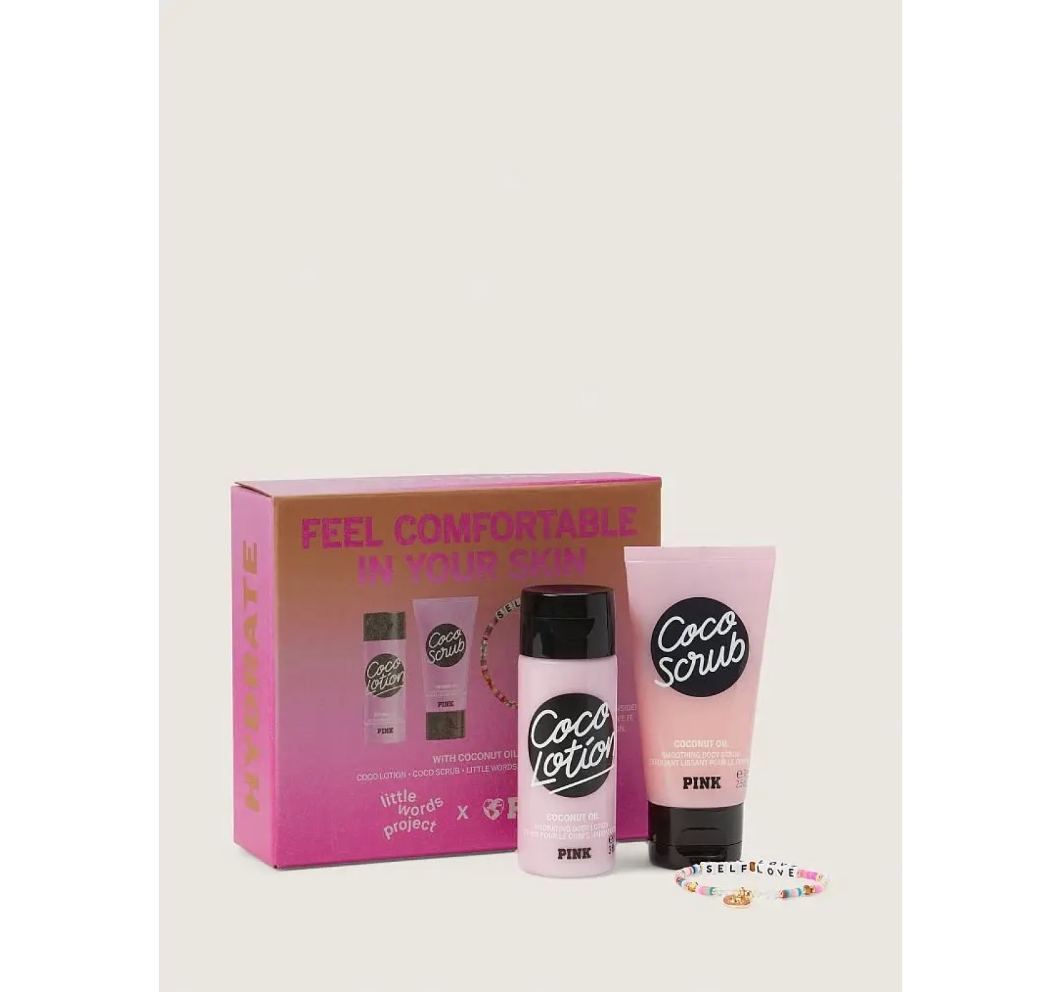 Подарунковий набір PINK Hydrate Coco