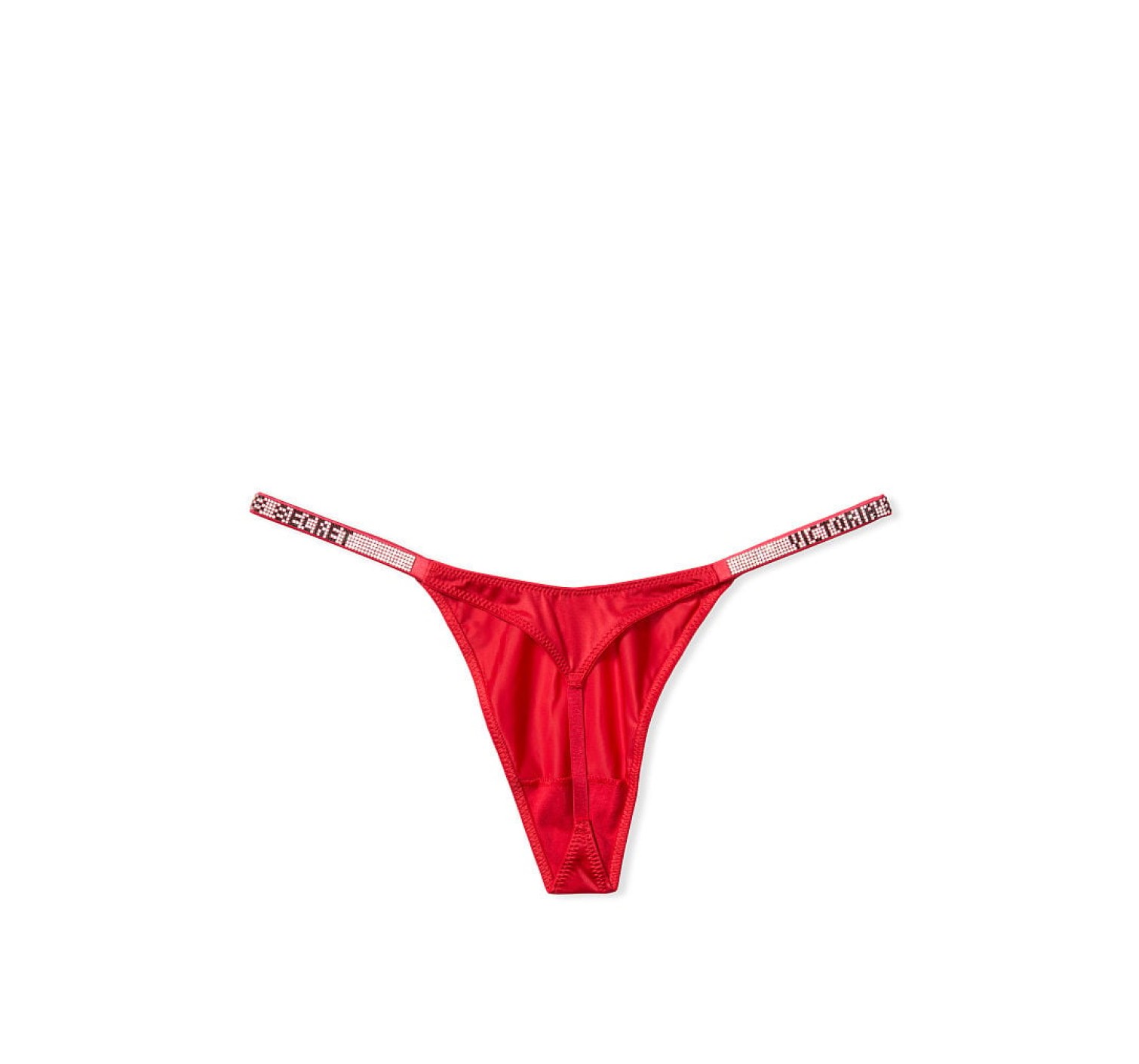 Трусики Skinny Shine Strap Logo Thong Panty Lipstick