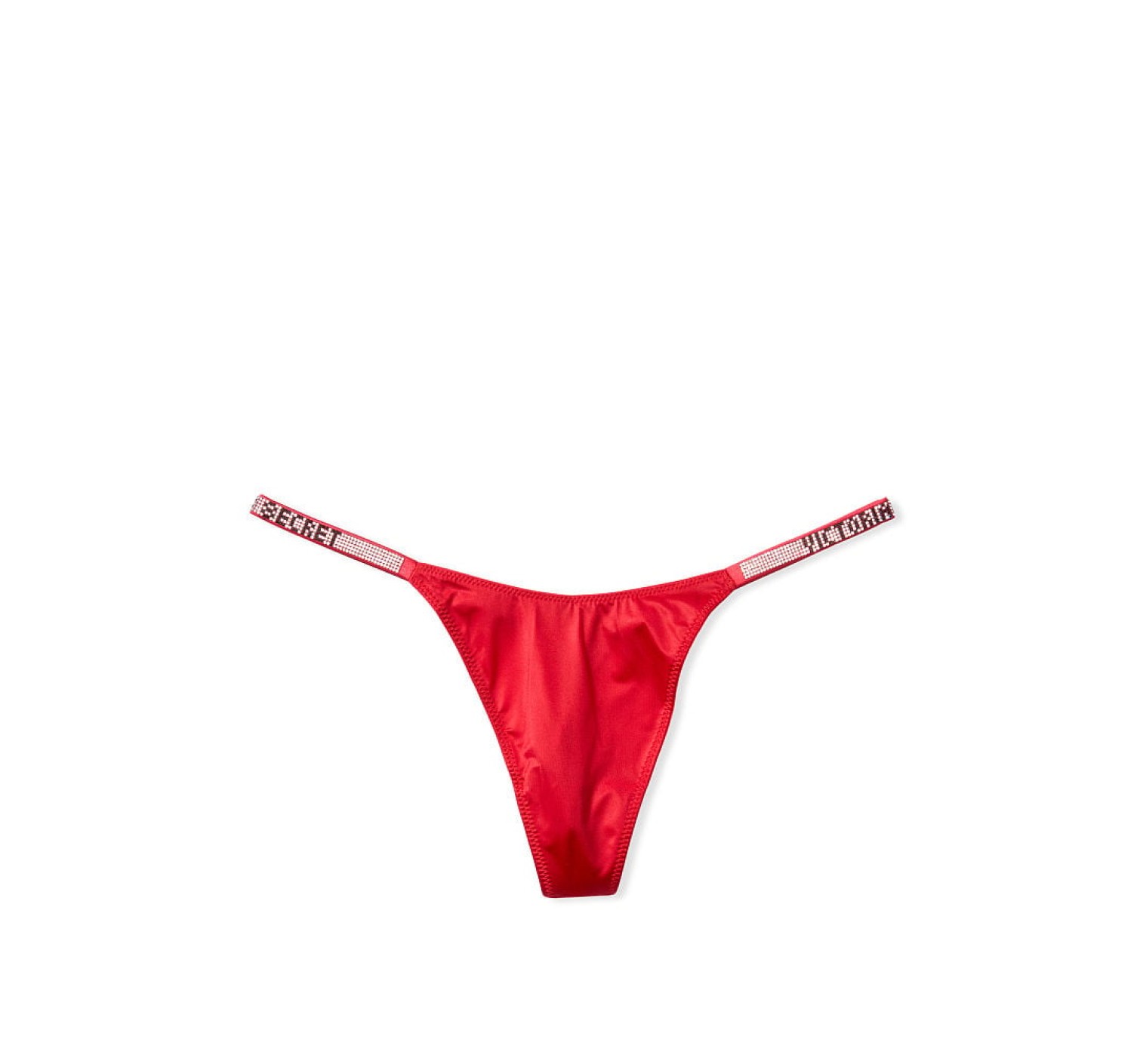 Трусики Skinny Shine Strap Logo Thong Panty Lipstick