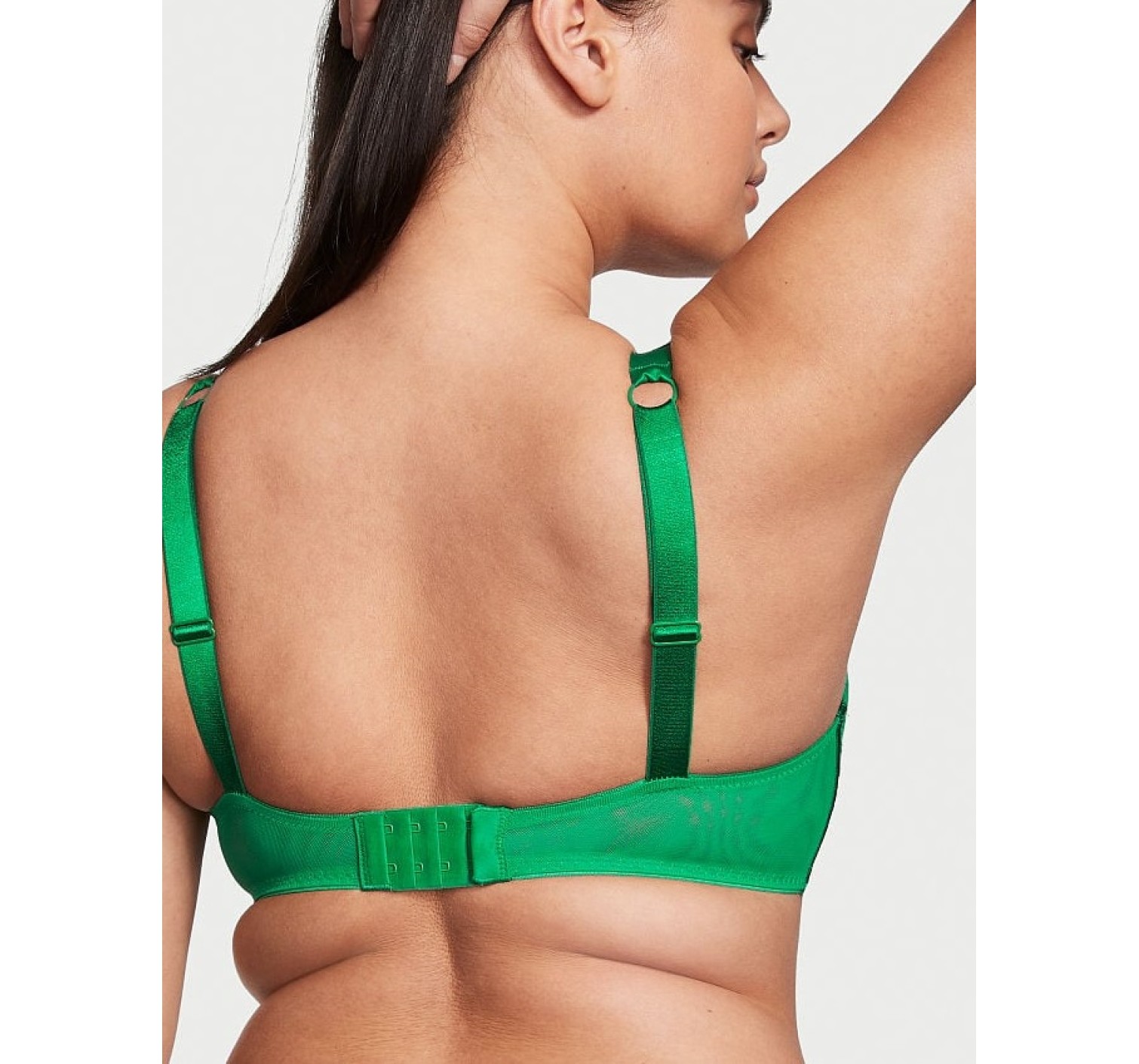 Комплект Shine Strap Push-Up Bra Verdant Green