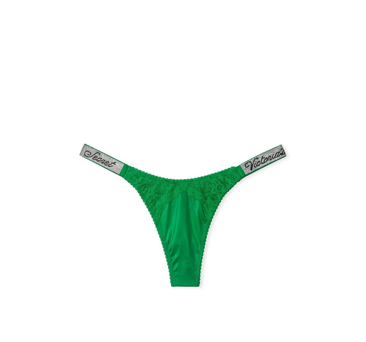 Комплект Shine Strap Push-Up Bra Verdant Green