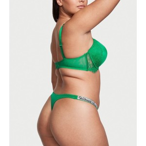 Комплект Shine Strap Push-Up Bra Verdant Green
