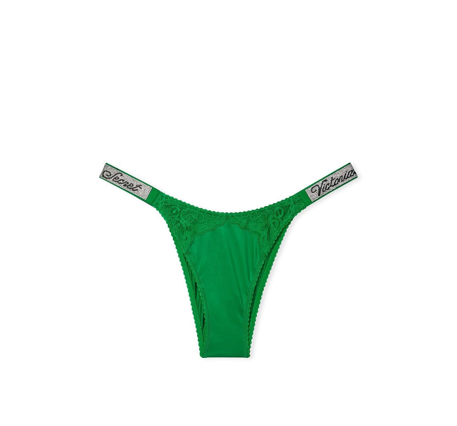 Комплект Shine Strap Push-Up Bra Verdant Green
